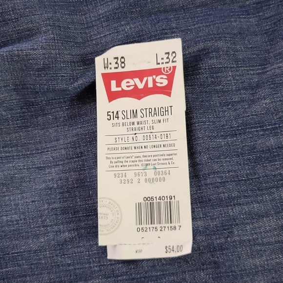 Levi's 514 Slim Straight Highway wash - Picture 9 of 9